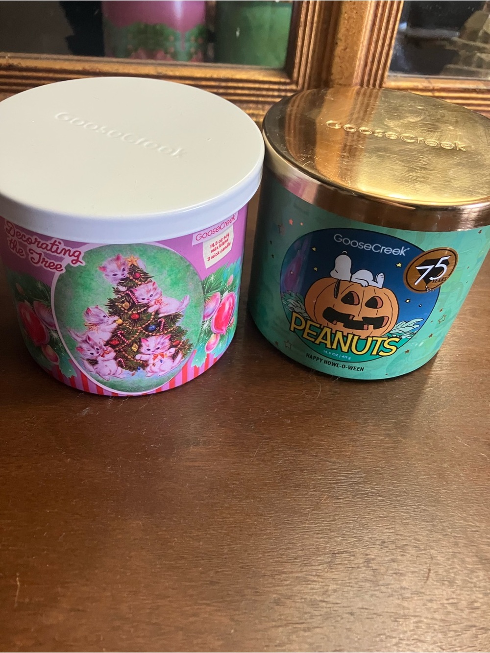 Goose creek  Bath & Body Candle - Pink & Teal Scents